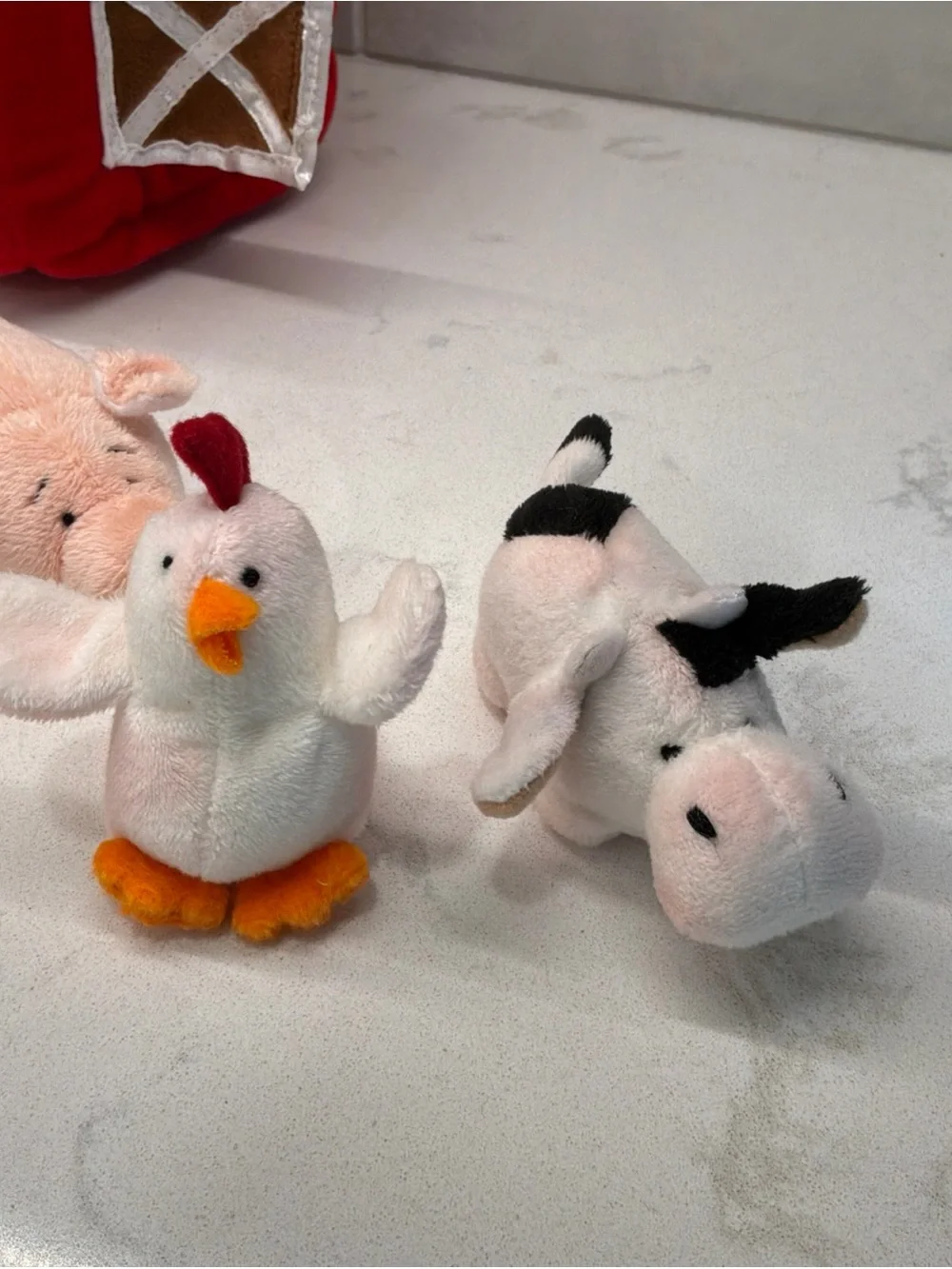 Baby Ganz Learn and Grow Happy Hill Farm 4 Piece Set Plush Used Cute